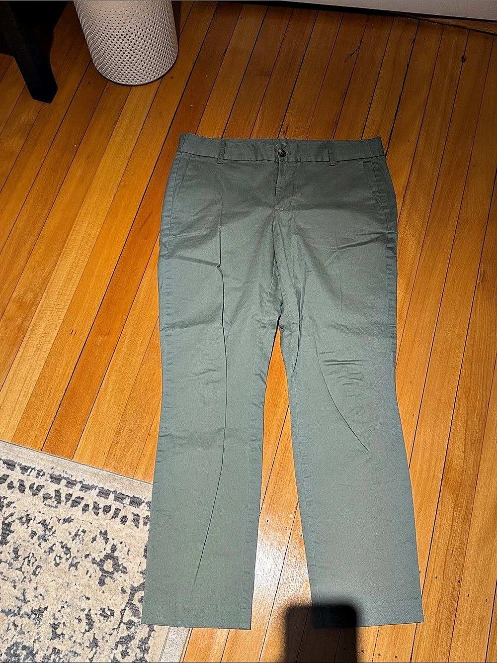J.Crew Straight Leg Pants in Green Size 8